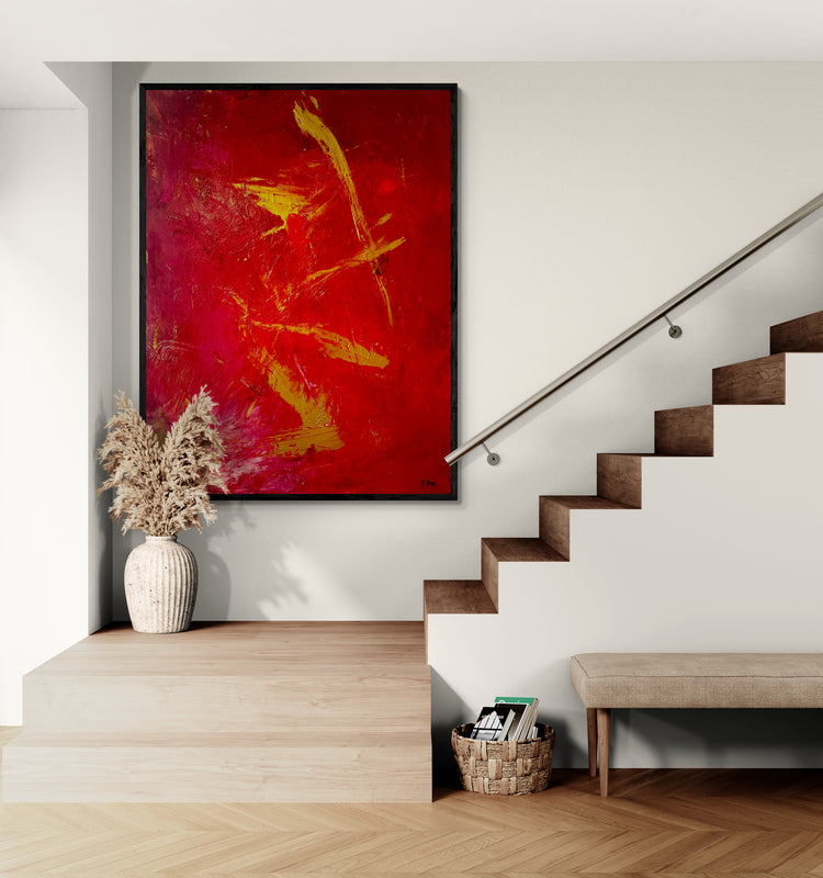Original Kunstwerk: "Liebesakt", 90*120 cm