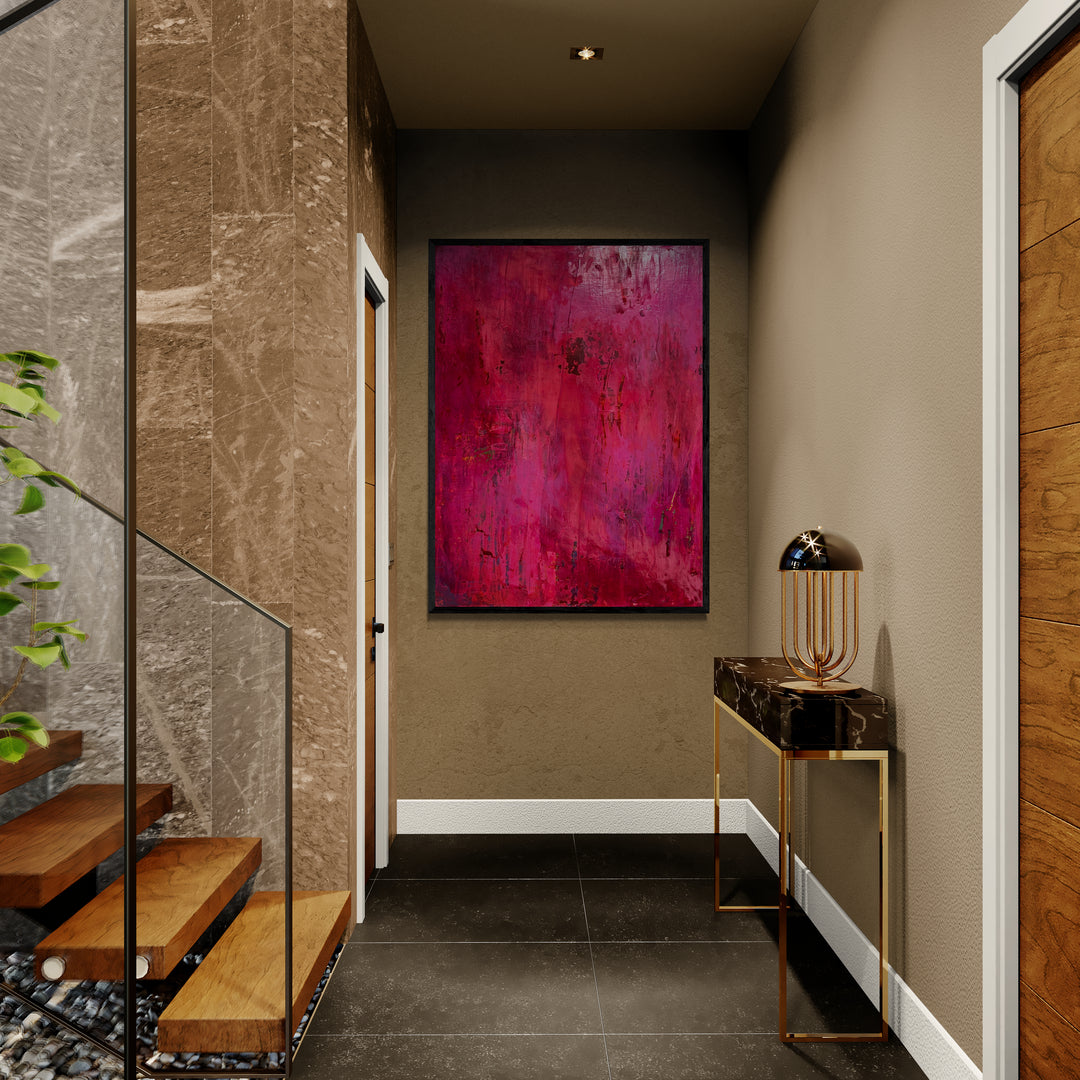 Kunstwerk "Pure Freude Nr. 2“ - Premium Leinwand-Druck, limitiert auf 10 Stück