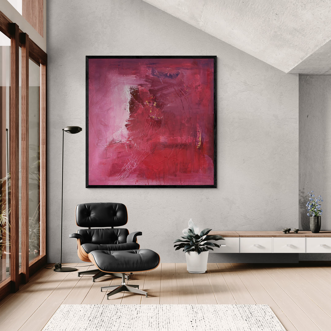 Kunstwerk "Positive Energie" - Premium Leinwand-Druck, limitiert auf 10 Stück