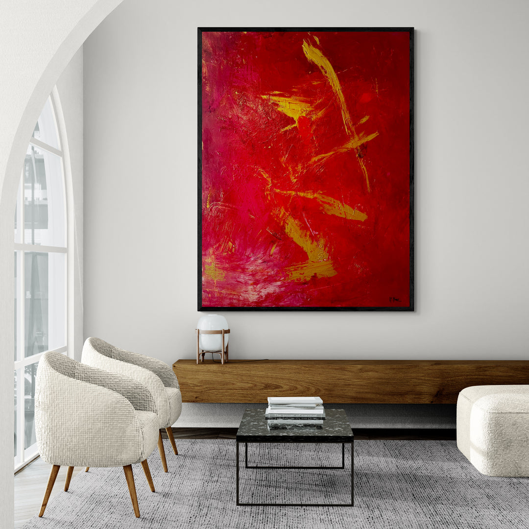 Original Kunstwerk: "Liebesakt", 90*120 cm