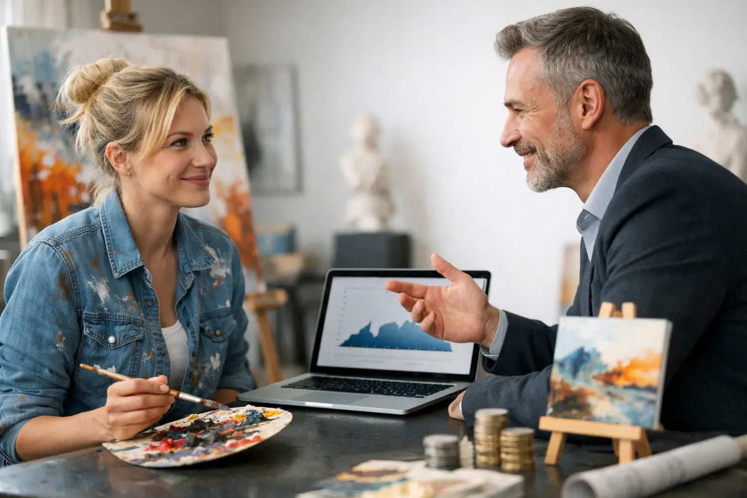 Künstler-Mentoring für mehr Umsatz im Kunstmarkt