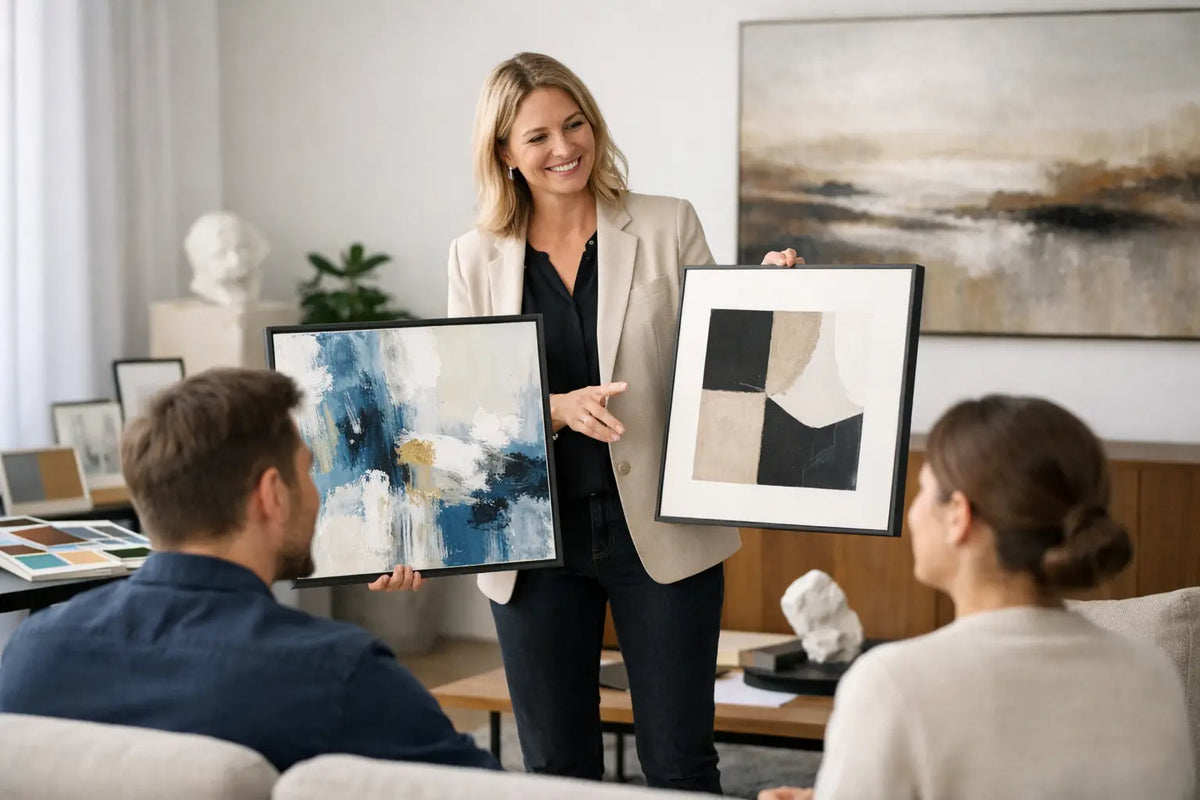 Kunstberatung buchen für Räume mit Wirkung