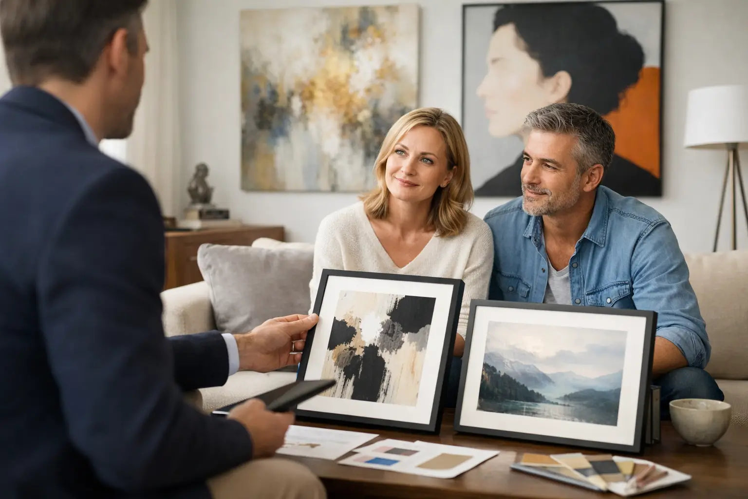 Kunstberatung für Wohnräume mit Wirkung