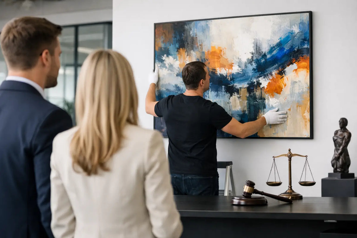 Kunstprojekt für Kanzlei als starkes Beispiel