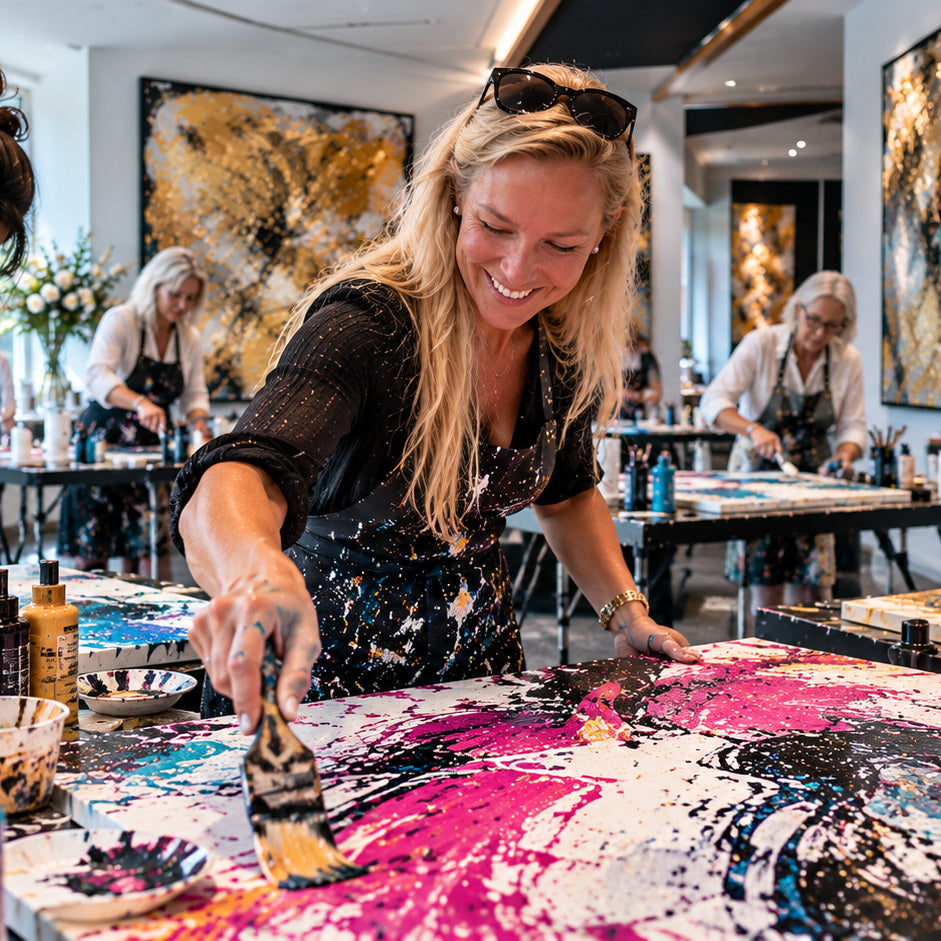 Soul Guided Painting, Group Experience