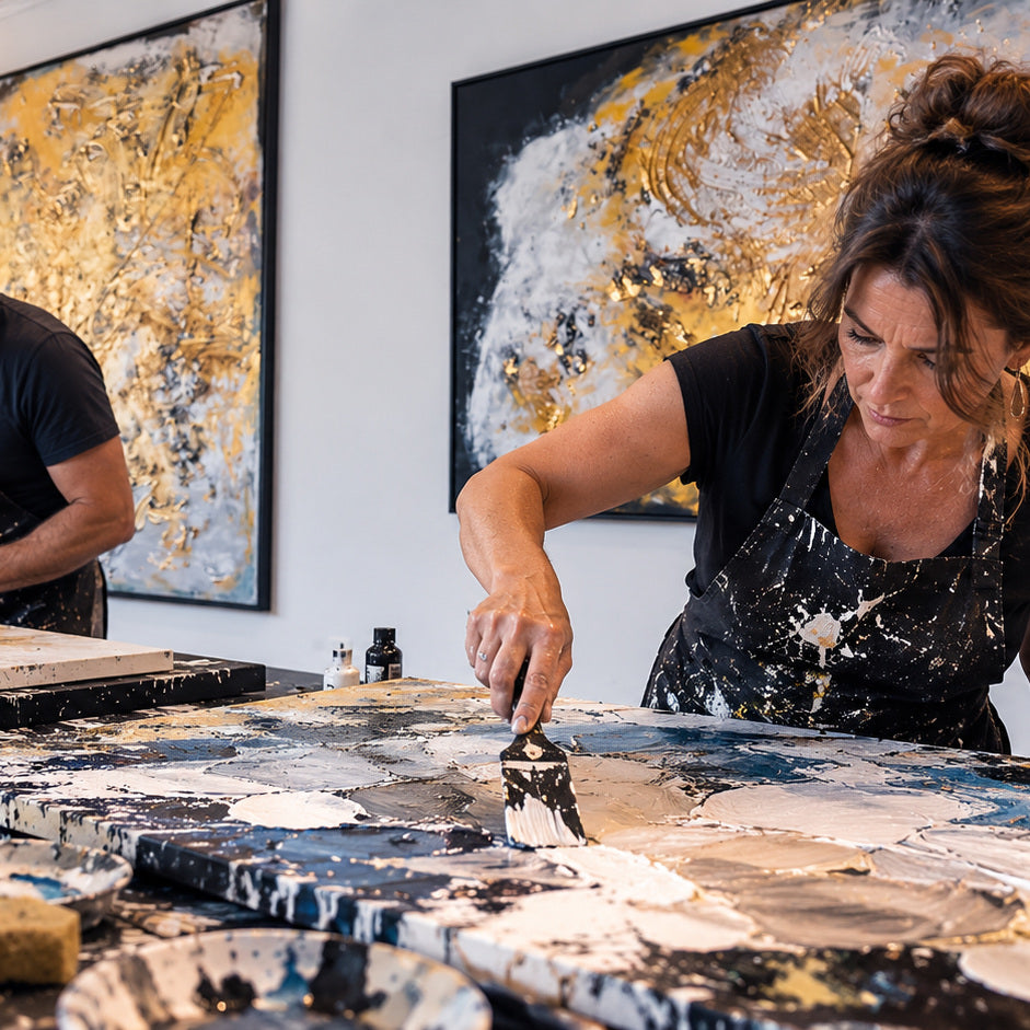 Soul Guided Painting, Group Experience