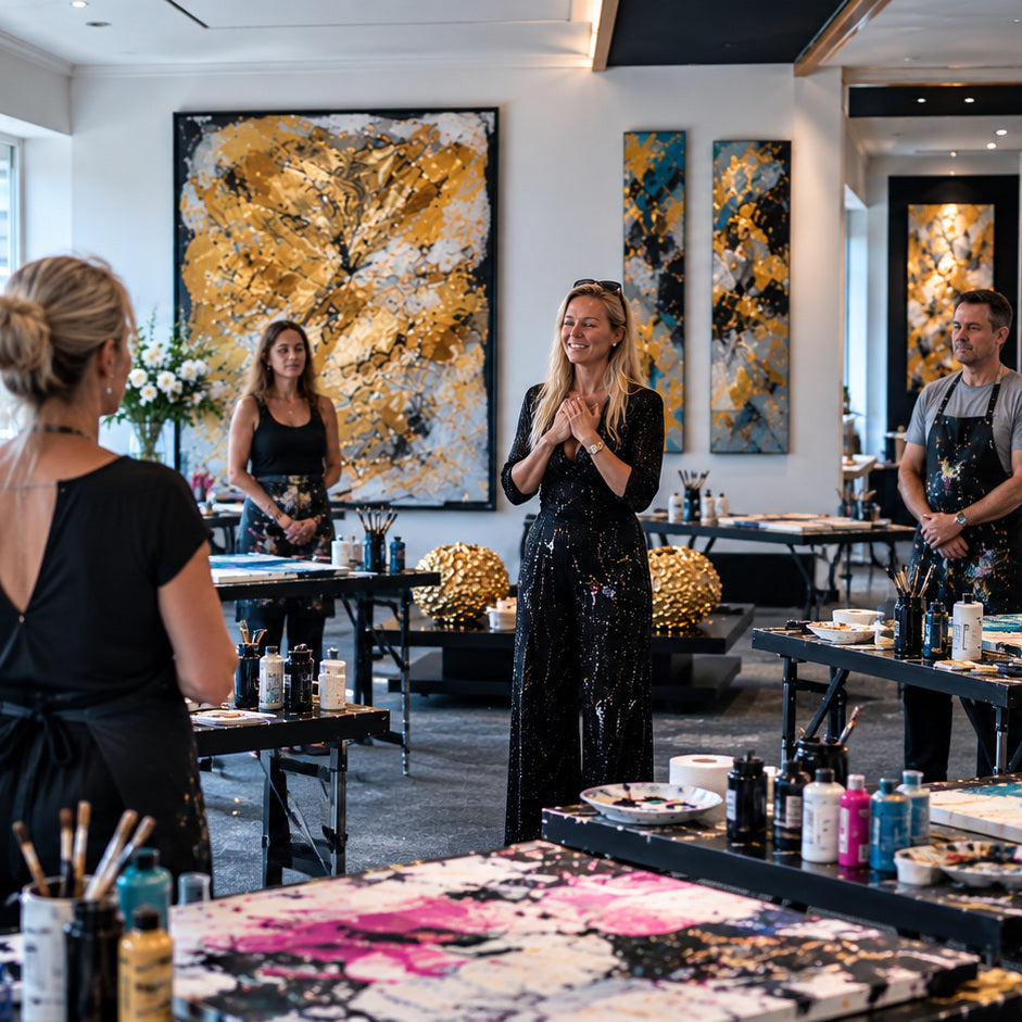 Soul Guided Painting, Group Experience