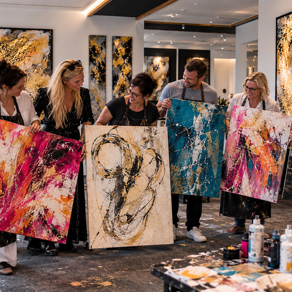 Soul Guided Painting, Group Experience