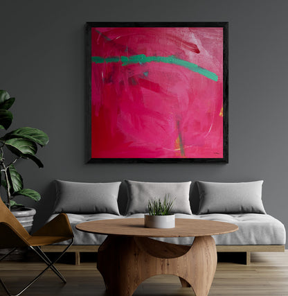 Artwork &quot;Grenzenlos No. 2&quot; - Premium canvas print, limited to 10 pieces