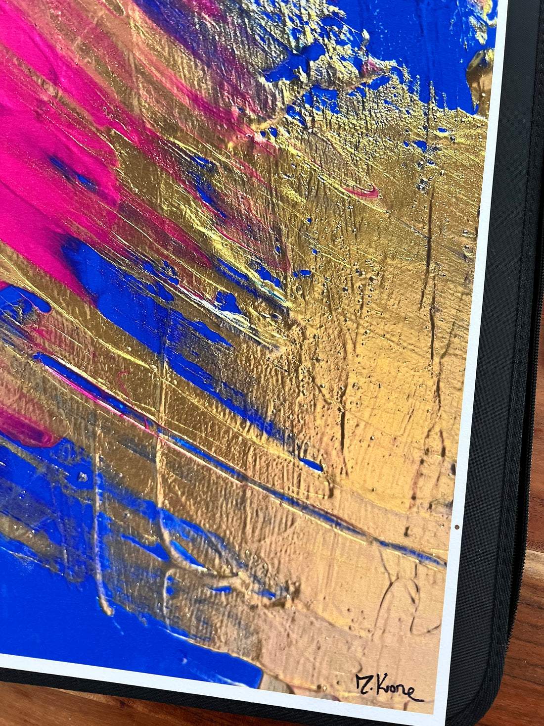 Kunstdruck, Ausschnitt aus „Freedom“, Unikat, 30 x 45 cm