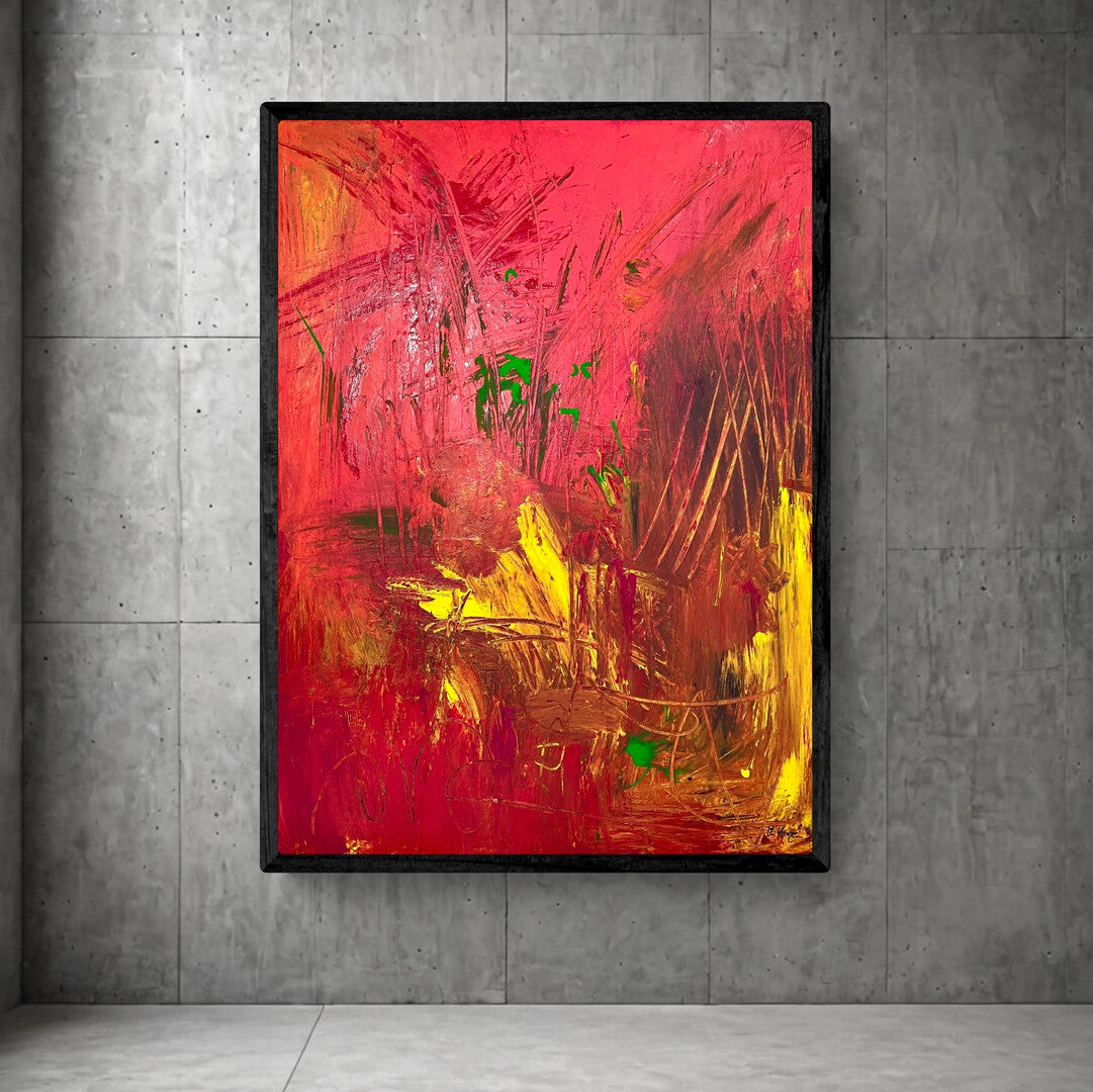 Artwork &quot;Soul Orgasm No. 1&quot; - Premium Canvas Print