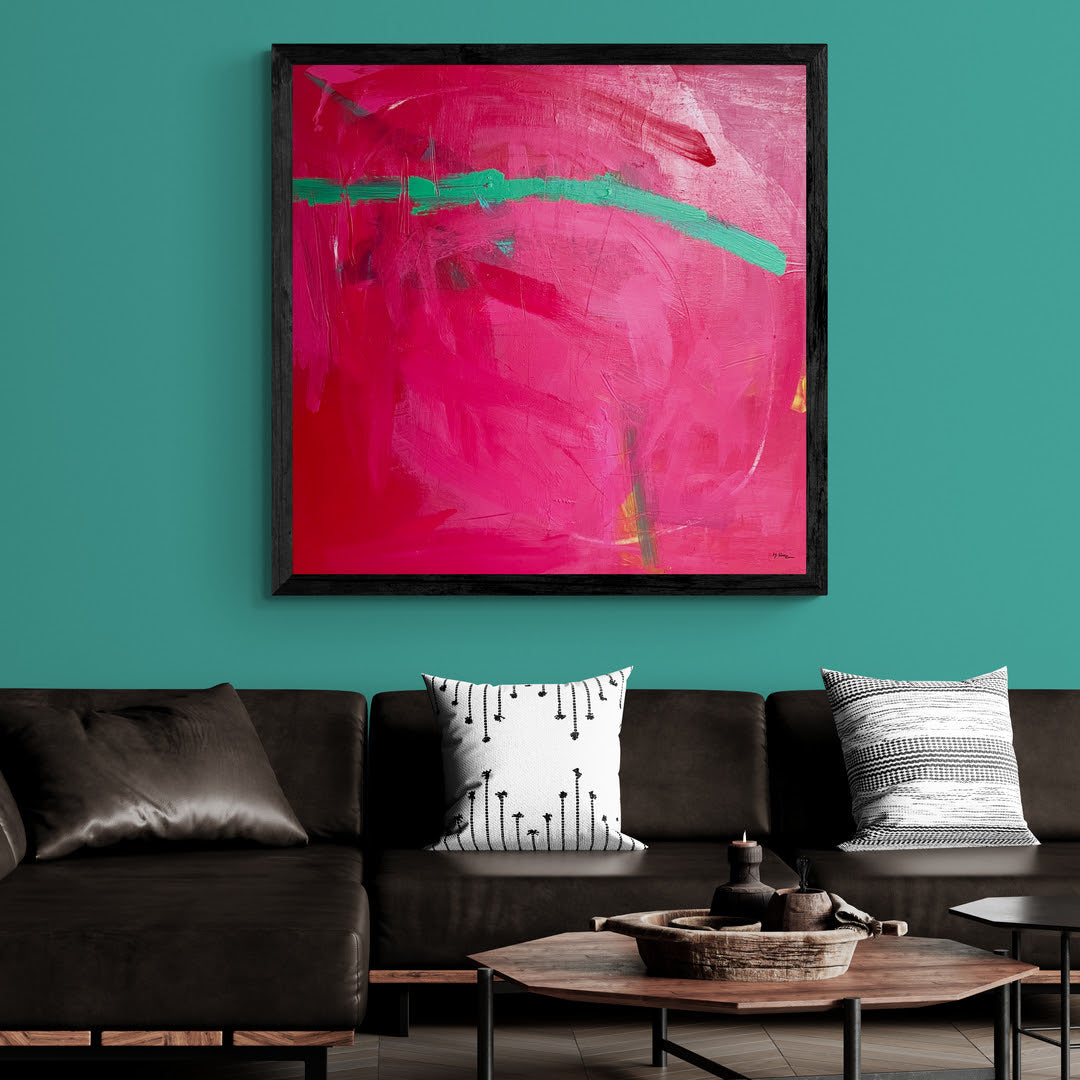 Artwork &quot;Grenzenlos No. 2&quot; - Premium canvas print, limited to 10 pieces