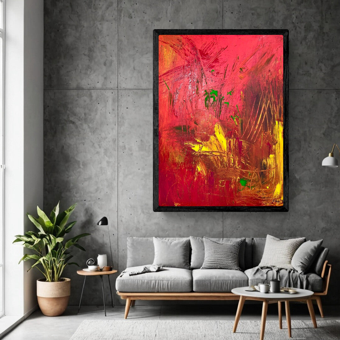 Original artwork: &quot;Soul Orgasm No. 1&quot;, 90*120 cm