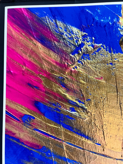 Kunstdruck, Ausschnitt aus „Freedom“, Unikat, 30 x 45 cm