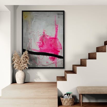 Artwork &quot;Neon Lights 1&quot; - Premium canvas print, limited to 10 pieces