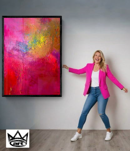 Original artwork: &quot;Preserved Happiness&quot;, 90*120 cm