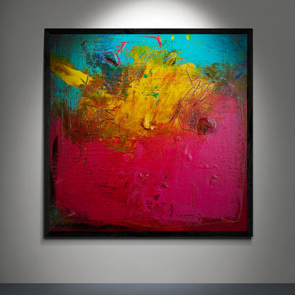 Artwork &quot;Positive Energy 2&quot; - Premium canvas print, limited to 10 pieces