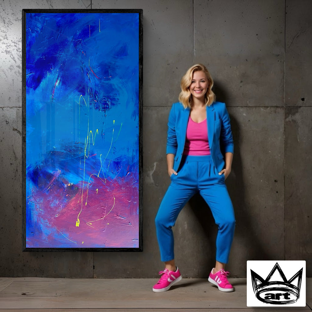 Artwork &quot;Universe of Emotions&quot; - Premium canvas print, limited to 10 pieces