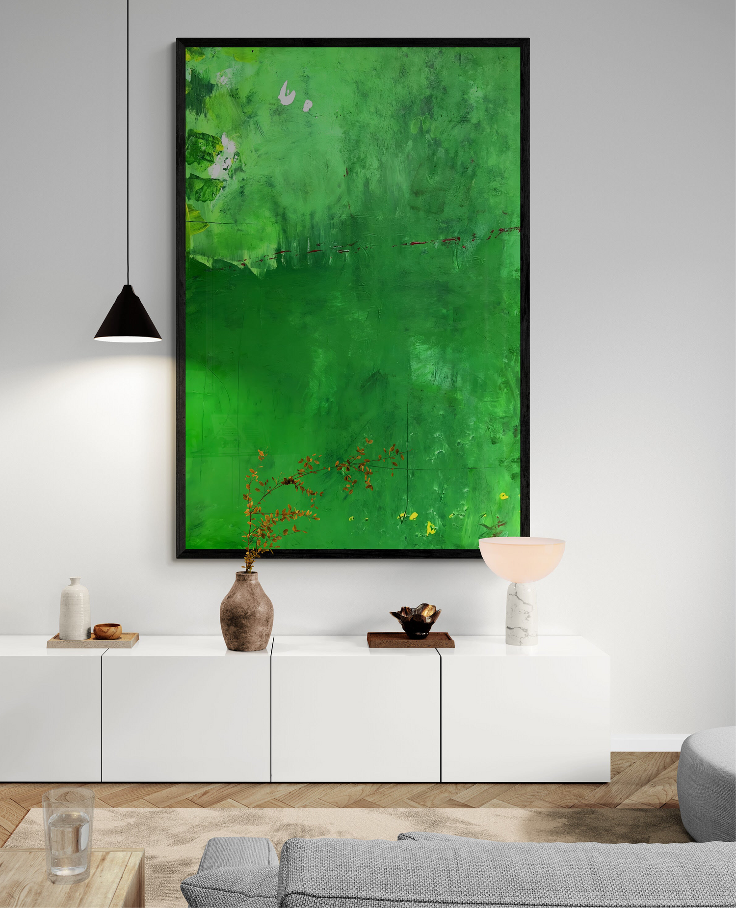 Kunstwerk &quot;Positive Power&quot; - Premium Leinwand-Druck, limitiert auf 10 Stück