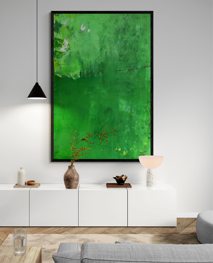 Kunstwerk &quot;Positive Power&quot; - Premium Leinwand-Druck, limitiert auf 10 Stück