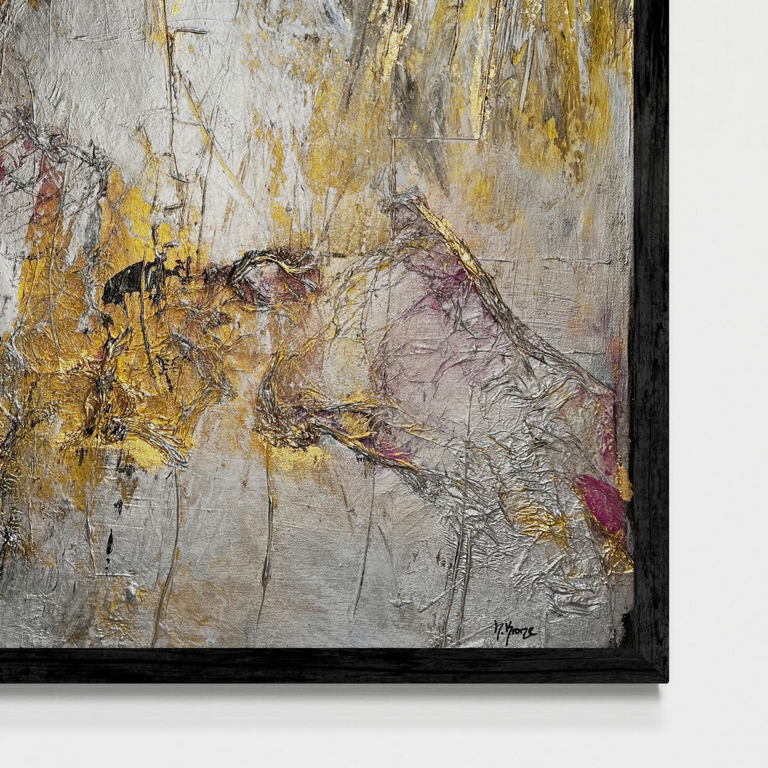 Original Kunstwerk: "Gott ist bei uns", 60*80 cm