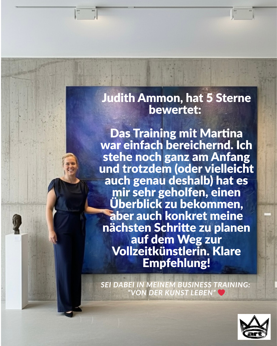 Von der Kunst leben: Business Training für Künstler, live am Bodensee oder als Videokurs