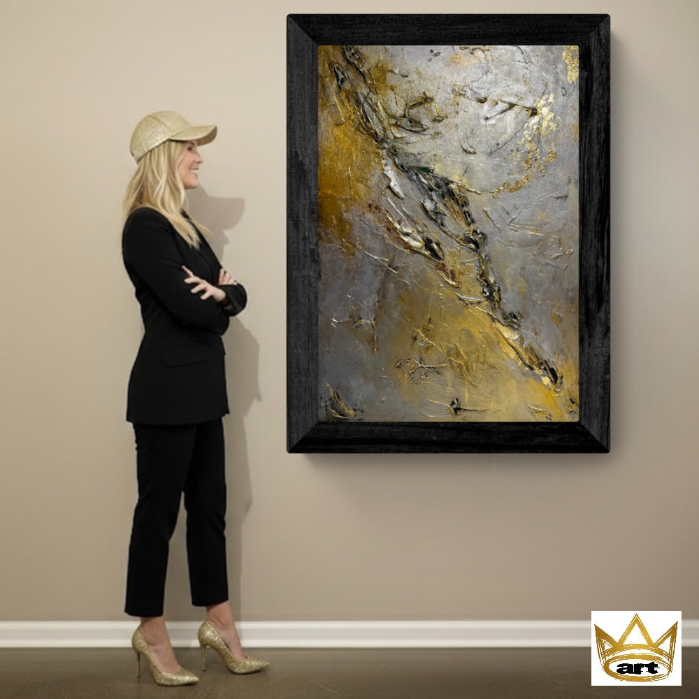 Original Kunstwerk: "Das Wunder geschieht JETZT", 70 x 100 cm