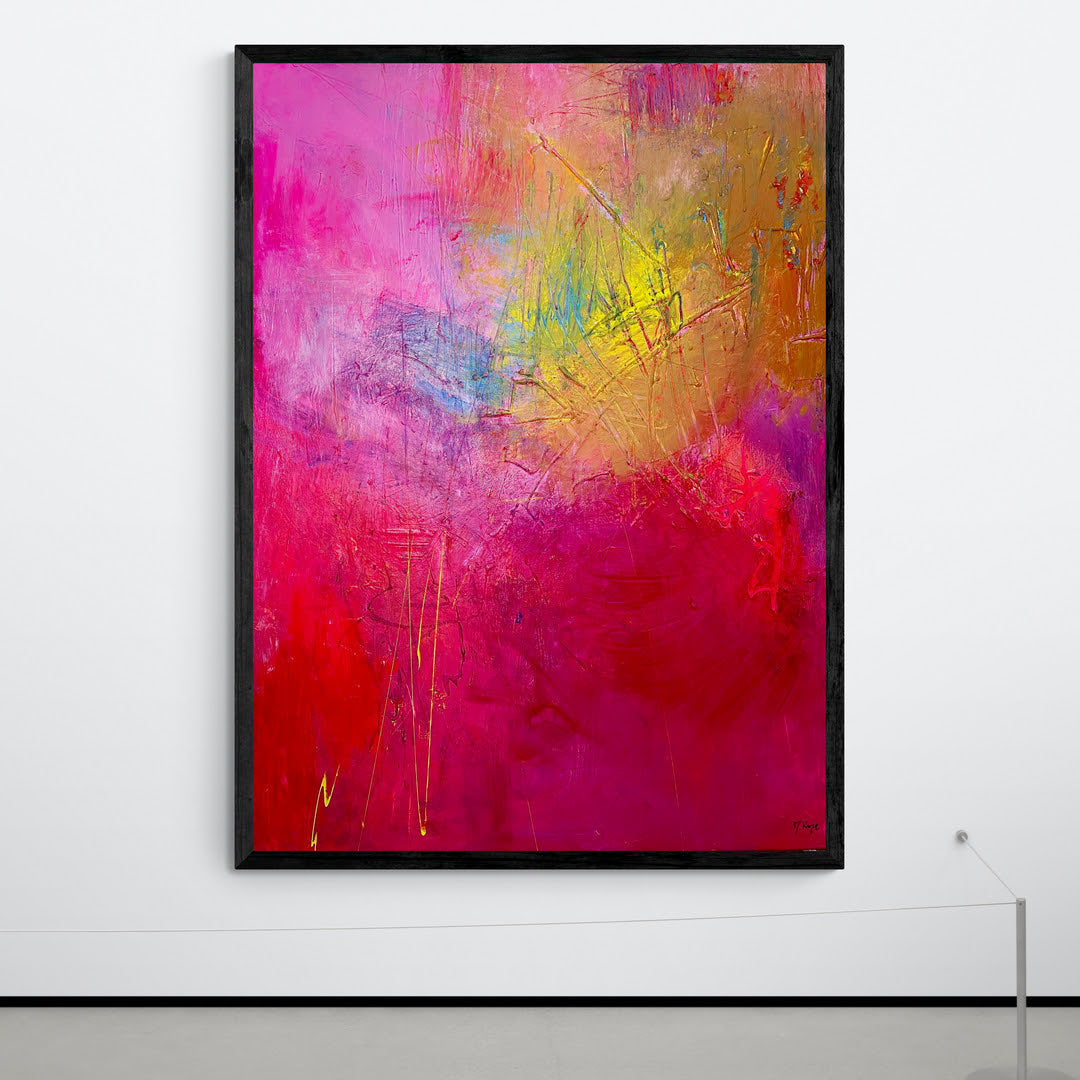 Artwork &quot;Preserved Happiness&quot; - Premium canvas print, limited to 10 pieces