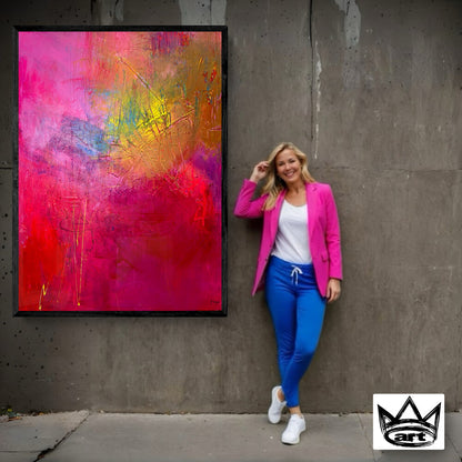 Artwork &quot;Preserved Happiness&quot; - Premium canvas print, limited to 10 pieces