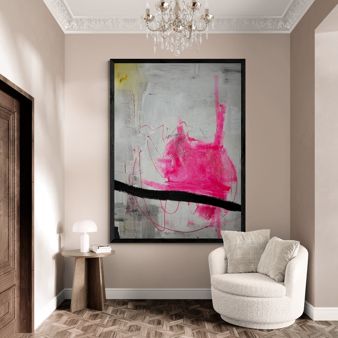 Original Kunstwerk: &quot;Neon Lights 1&quot;, 90*120 cm