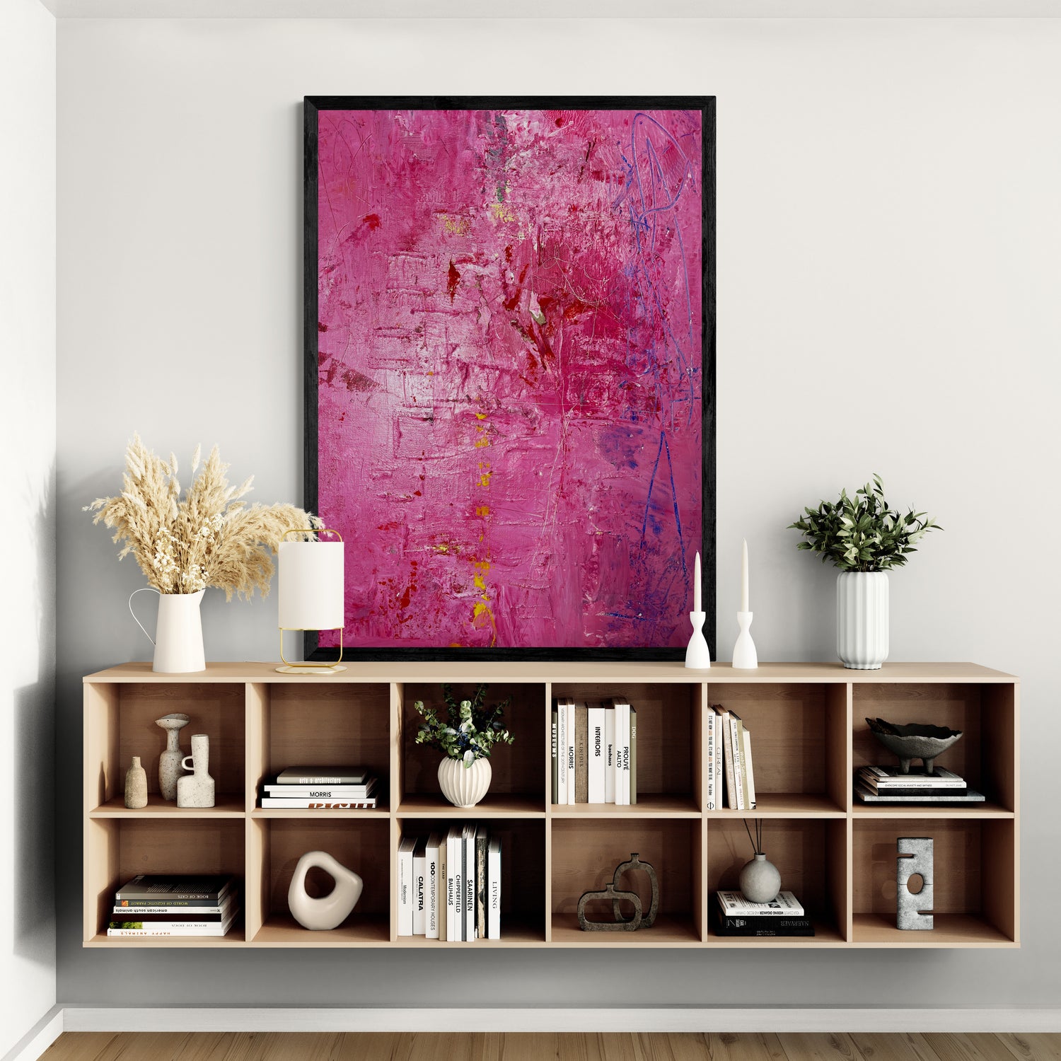 Artwork &quot;Love Wave&quot; - ​​Premium Canvas Print, limited to 10 pieces