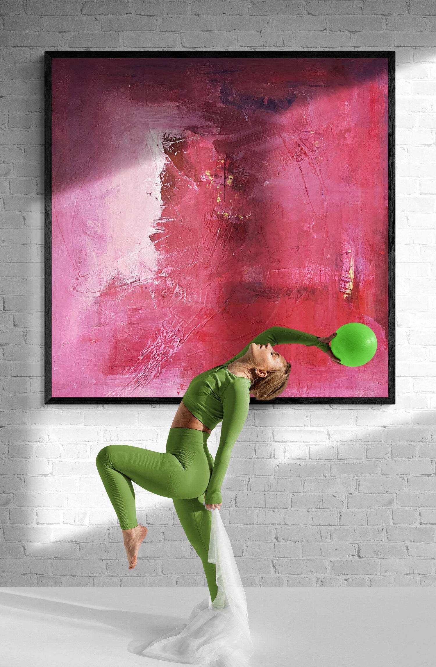 Artwork &quot;Positive Energy&quot; - Premium canvas print, limited to 10 pieces