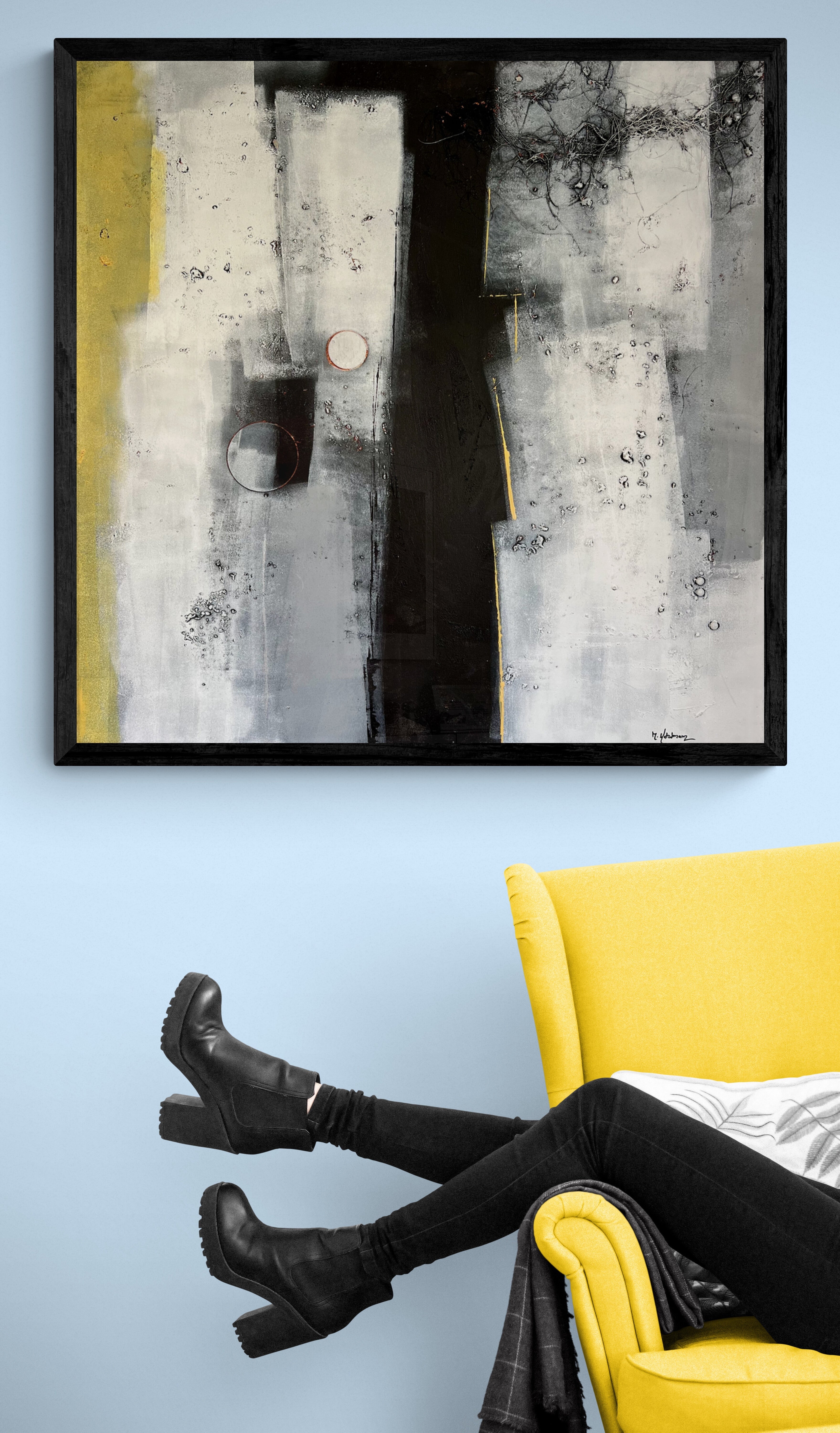 Artwork &quot;Instinct 1&quot; - Premium canvas print, limited to 10 pieces