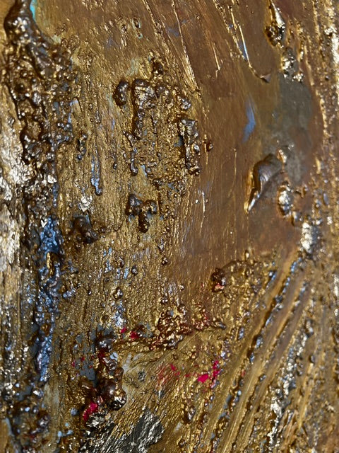 Original Kunstwerk: "Hundertfaches Glück", 90 x 120 cm