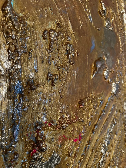 Original Kunstwerk: "Hundertfaches Glück", 90 x 120 cm