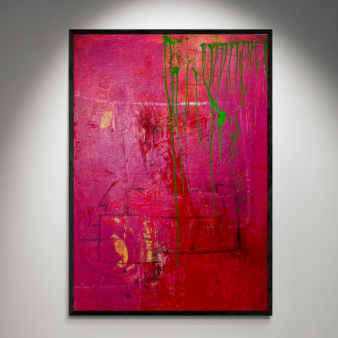 Original Kunstwerk: &quot;Freudenrausch&quot;, 70*100 cm