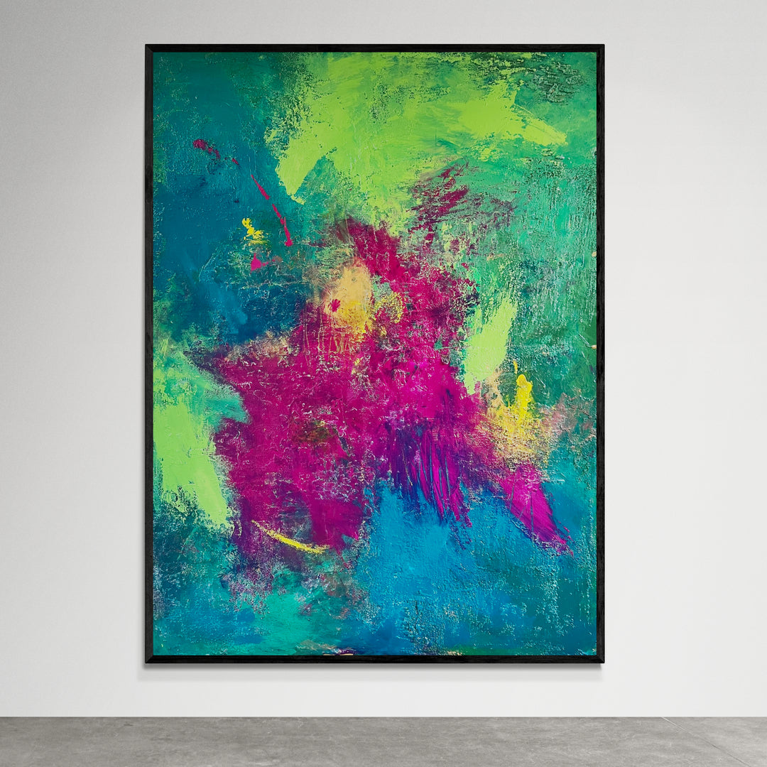 Original Kunstwerk: &quot;Die unendliche Intelligenz des großen Geistes“ 150 x 200 cm