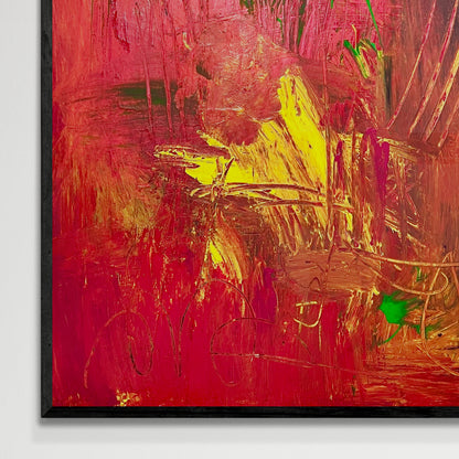 Kunstwerk &quot;Seelen-Orgasmus 1&quot; - Premium Leinwand-Druck, limitiert auf 10 Stück