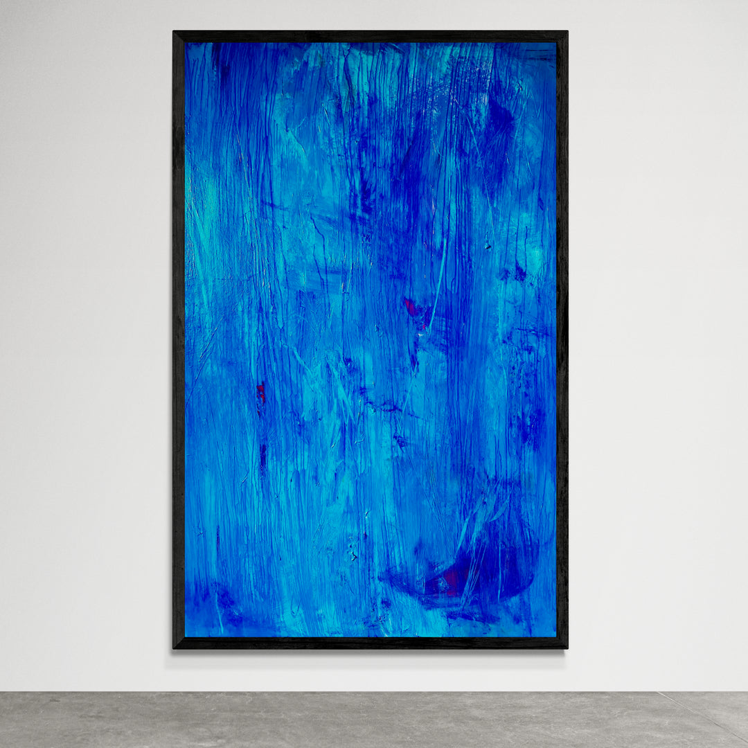 Original Kunstwerk: "Im Himmel und der Meerestiefe“ 125 x 185 cm