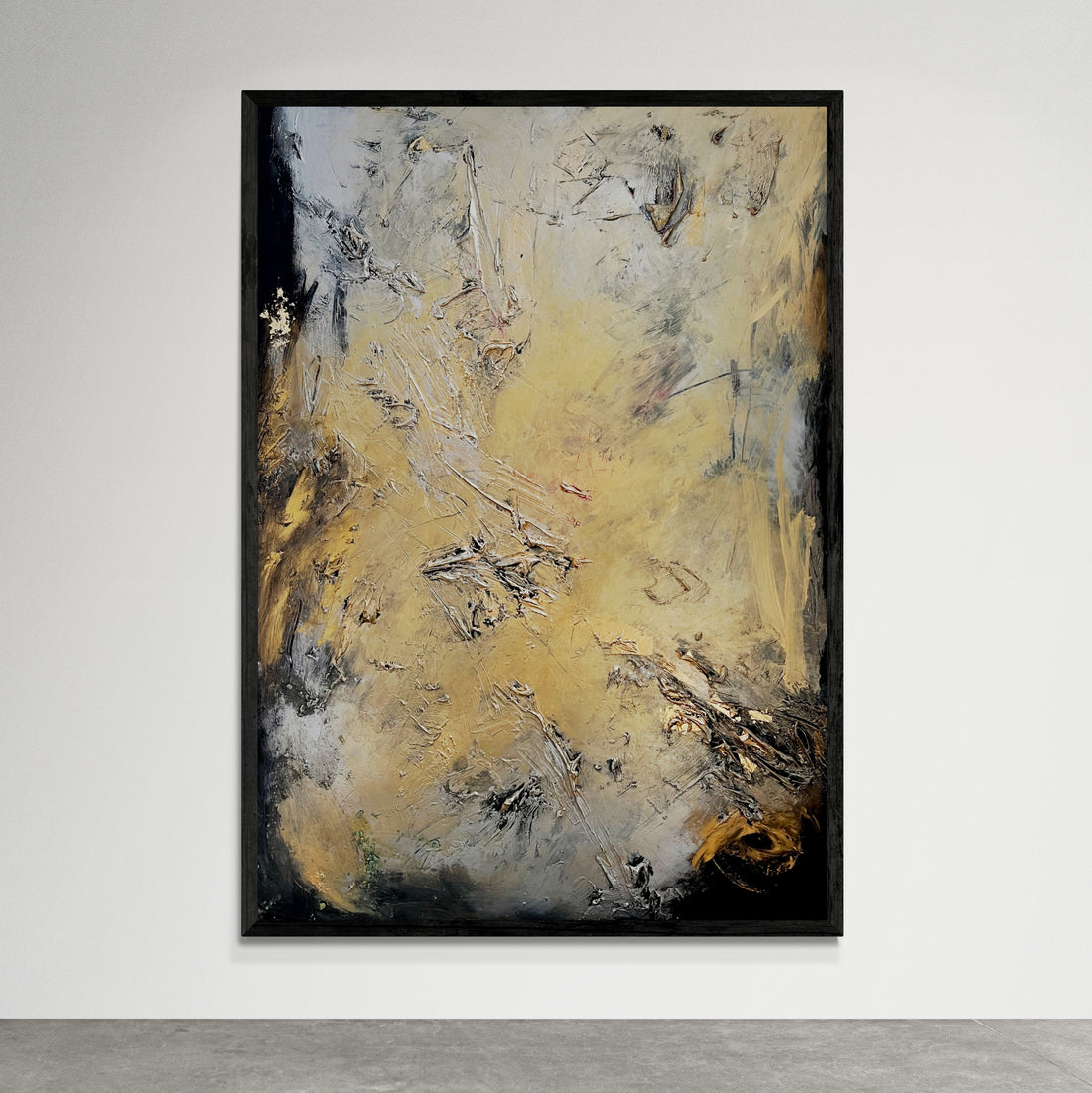 Original Kunstwerk: "Das ganze Leben ist eine Erinnerung an die Fülle“ 125 x 185 cm