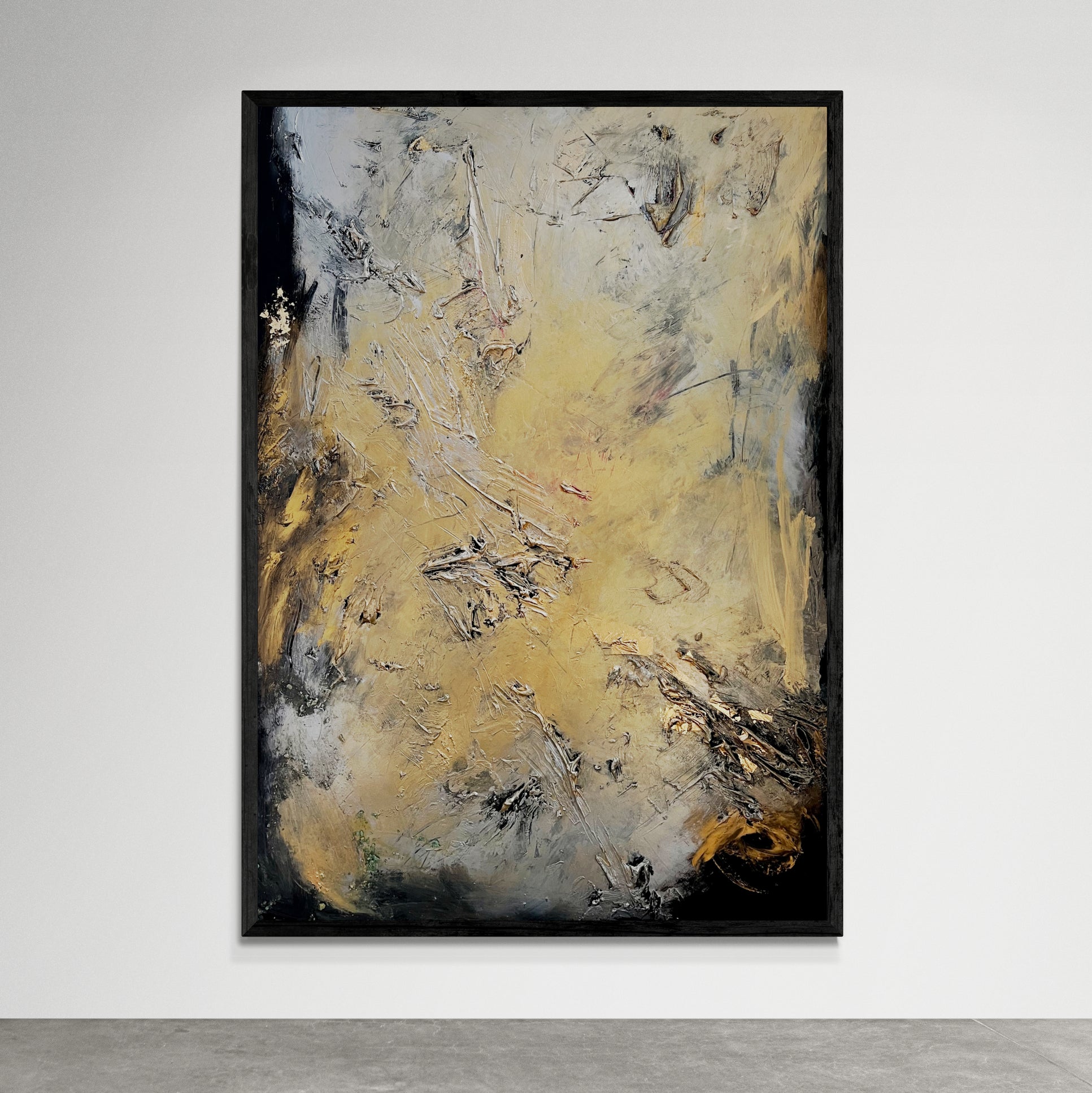 Original Kunstwerk: "Das ganze Leben ist eine Erinnerung an die Fülle“ 125 x 185 cm