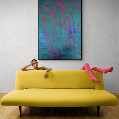 Original Kunstwerk &quot;Funksoul No. 3&quot;, 90*130 cm